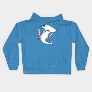 Too Deadly - Hammerhead shark Kids Hoodie